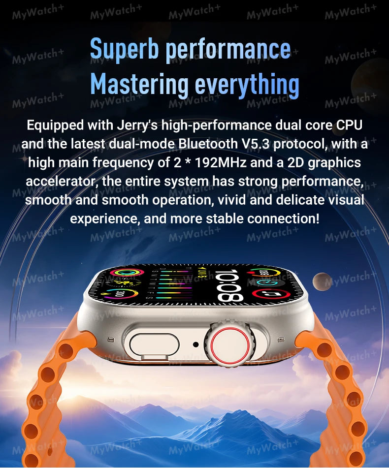 2025NewSmart Watch 4G SIM Card and Camera Video Call Notification HD Screen Custom Dial Support Earphone Connection Smart Watch